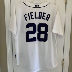 Fielder #28 Detroit Tigers jersey, Sz 48 (XL)